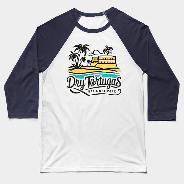 Dry Tortugas National Park Baseball T-Shirt by Perspektiva